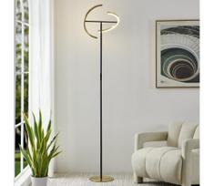 Eglo 901973-LED Reguliuojama pastatoma lempa CASTELPOTO 2xLED/8,8W/230V auksinė/juoda