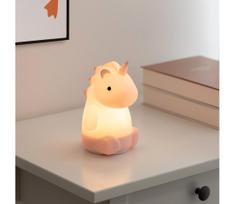 Eglo 75946-LED RGBW Įkraunamas vaikiškas naktinis šviestuvas CASTELLINO LED/5W/5V 1200mAh vienaragis