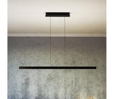 Eglo 390498 - Reguliuojama LED liustra ant laido CIGGIANO LED/30W/230V juoda + nuotolinis pultas
