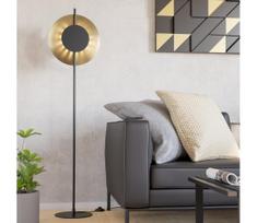 Eglo 900991 - LED grindų lempa TOCINA LED/11W/230V auksinė/juoda