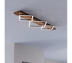 Eglo 901936 - LED lubinis šviestuvas BOYA 2xLED/13W/230V + LED/16W juoda/ruda
