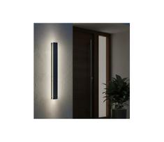 LED lauko sieninis šviestuvas MIRANA LED/12W/230V 4000K IP44 60 cm juodas