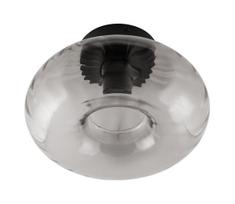 Osram - Lubinis šviestuvas DECOR SMOKE 1xE27/12W/230V Ø28 cm juoda/dūminė pilka