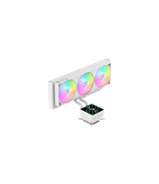 Gamemax CPU Liquid Cooler | GLACIER 360 LCD WH | White