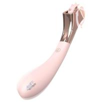 Sex HD - įkraunamas, vandeniui atsparus vibratorius su stimuliuojančiu ratuku (rožinis)