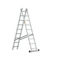 Daugiafunkcinės aliuminio kopėčios Drabest PRO, 2x11, 2 dalių, 150 kg