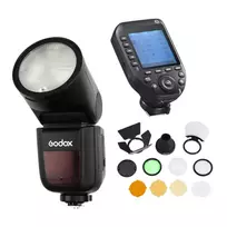 Godox Speedlite V1 Canon X-PRO II Trigger Accessories Kit V1C+X PROll+(AK R1)