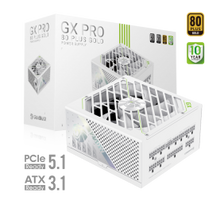 Gamemax PSU | GX PRO 1250G WH | 1250 W | Gold | White | Full Modular