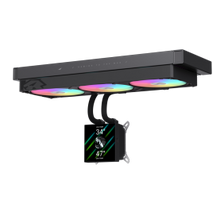 Gamemax CPU Liquid Cooler | GLACIER 360 LCD BK | Black