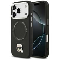 Karl Lagerfeld Karl Pin MagSafe dėklas iPhone 17 Pro - Juodas