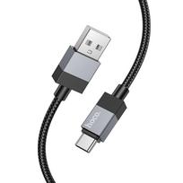 USB A - USB C kabelis Hoco 3A 1 m X110 juodas