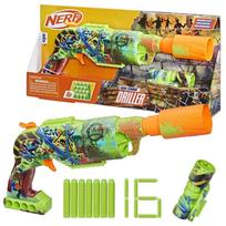 Hasbro NERF Zombie Driller Pistoletas su Taikikliu + 16x Putų Kulkučių ZA6190