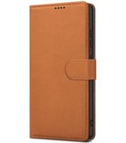 Rudas atverčiamas dėklas Samsung Galaxy A37 5G telefonui "Fancy Wallet"