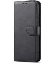 Juodas atverčiamas dėklas Samsung Galaxy A37 5G telefonui "Wallet Case"