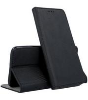 Juodas atverčiamas dėklas Samsung Galaxy A57 5G telefonui "Smart Magnet"
