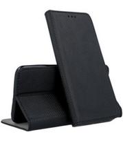 Juodas atverčiamas dėklas Samsung Galaxy A37 5G telefonui "Smart Magnet"