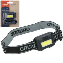 Led Cob Turistinis Priekinis žibintas Grundig - Juodas