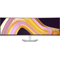 DELL | UltraSharp LCD Monitor | U4924DW | 49" | IPS | 5K Dual QHD | 32:9 | 60 Hz | 5 ms | 5120 x 1440 | 2 HDMI ports | Silver/Black