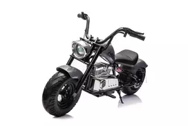 Motorcycle Chopper Warrior vehicle Black