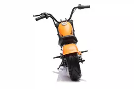 Motorcycle Chopper Warrior vehicle Orange
