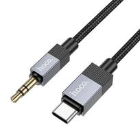 Hoco 1 m UPA32B black USB C (male) to 3.5 mm AUX Jack (male) cable