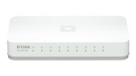 D-LINK GO-SW-8E/E Unmanaged Fast Ethernet (10/100) Network Switch, White