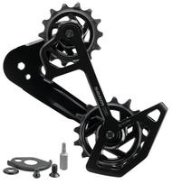 Galinio pavarų perjungėjo ratukų komplektas SRAM Eagle AXS T-Type alu full cage