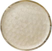 Dekoratyvinė lėkštė iš mango medienos, 30 cm
