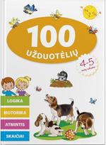 100 užduotėlių 4-5 metų vaikams. Logika, motorika, atmintis, skaičiai - Nėra Autoriaus