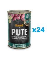 BELCANDO Super Premium konservai šunims su kalakutiena, ryžiais ir cukinija.  400 g x 24 vnt.