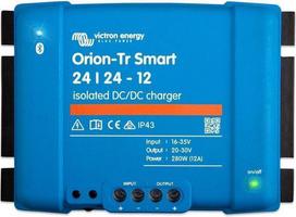 Įtampos keitiklis - įkroviklis DC/DC 24V:24V 12A 280W Orion-Tr-Smart, Bluetooth, galvaniškai izoliuotas, IP43, Victron Energy