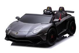 Vaikiškas elektromobilis Lamborghini Aventador SV STRONG Pilkas