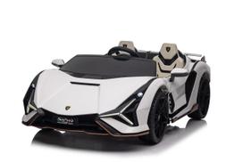Elektromobilis vaikams Lamborghini SIAN Baltas