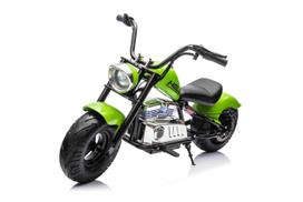 Vaikiškas elektromobilis Motociklas Chopper Warrior Žalias
