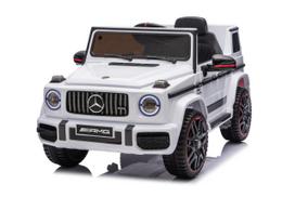 Vaikiškas elektromobilis Mercedes G63 AMG LIFT Baltas