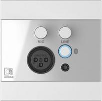 Audac WP225/W audio converter Steel, White