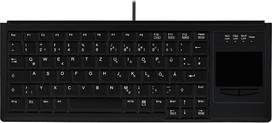 Cherry Contour Design Active Key Contour Industrial Keyboard IP68 Touchpad Mini Wireless Black DE 4400
