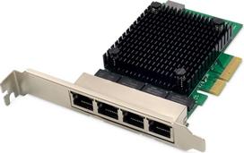 Digitus DN-10136 4-Port RJ45 RTL8125B, 2.5GBits Server NIC