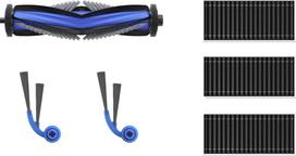 Ecovacs DKT060214 Service Kit for DEEBOT T80 Family, 1x Anti-Tangle Main Brush, 2 Anti-Tangle Side Brushes, 3x Antibacterial Filters