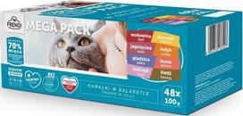 Frendi Mega Pack Chunks in jelly - wet cat food - 48x100g