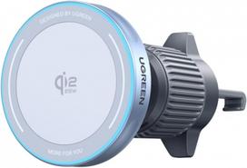 UGREEN MagFlow Qi2 25W automobilio telefono laikiklis