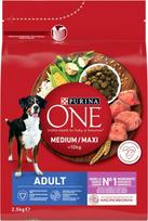 Purina Nestle PURINA One Adult Medium/Maxi Rich in lamb with rice - dry dog food - 2,5kg