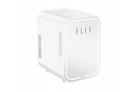 Mini šaldytuvas kosmetikai su veidrodžiu LED ELLE 8L white
