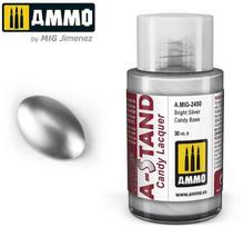 AMMO by MIG Jimenez AMMO MIG A-Stand ryškiai sidabrinė Candy bazė, lakiniai dažai 30 ml