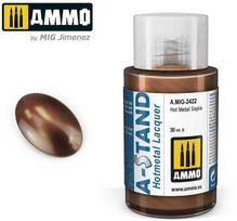 AMMO by MIG Jimenez AMMO MIG A-Stand Hot Metal Sepia metalo dažai 30 ml, aerografui (2422)