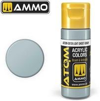 AMMO by MIG Jimenez AMMO MIG ATOM akriliniai dažai Light Ghost Gray 20 ml (20129)