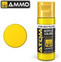 AMMO by MIG Jimenez AMMO MIG ATOM akriliniai dažai geltona 20018, 20 ml