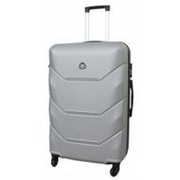 Didelis plastikinis lagaminas Gravitt 950a-D Sidabro spalva