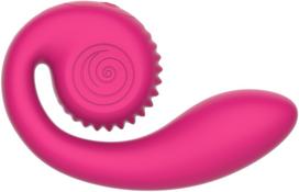 SVibe Gizi Lite vibratorius su klitorio stimuliatoriumi - Rožinė