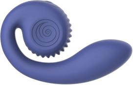 SVibe Gizi Lite vibratorius su klitorio stimuliatoriumi - Mėlyna